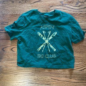 Aspen Ski Club Crop Top